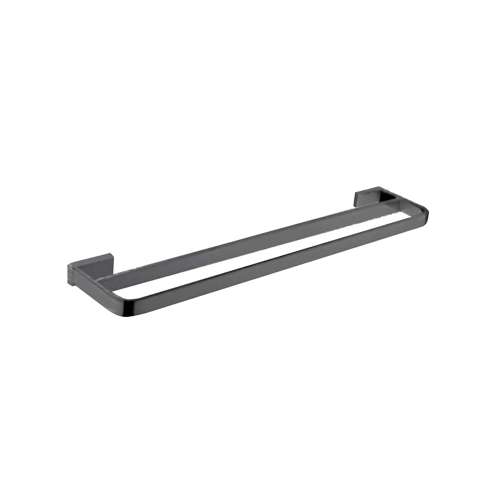 Toalheiro Duplo De Parede GunMetal Doka Rainbow