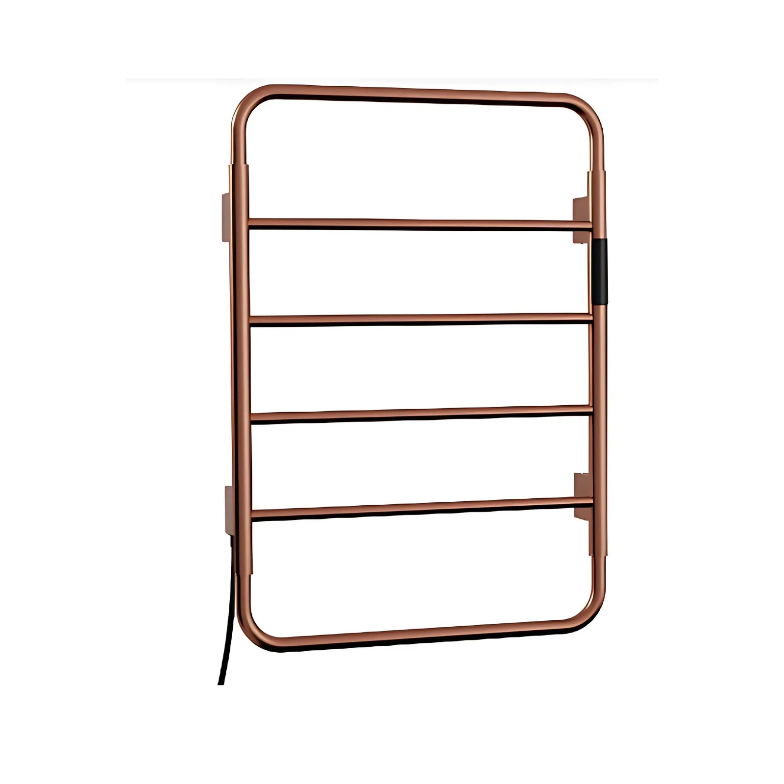 Toalheiro Térmico Redondo Brushed Rose Gold Doka (Direita)