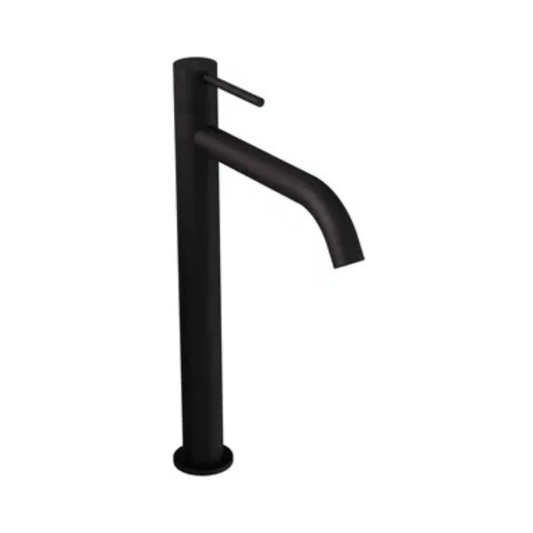 Torneira de Bancada para Banheiro 223mm Matt Black Doka Loop