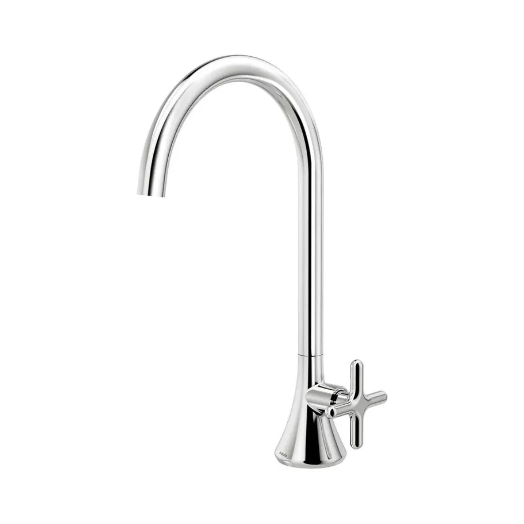 Torneira de Bancada Bica Alta Docol Liss 340 Cromada