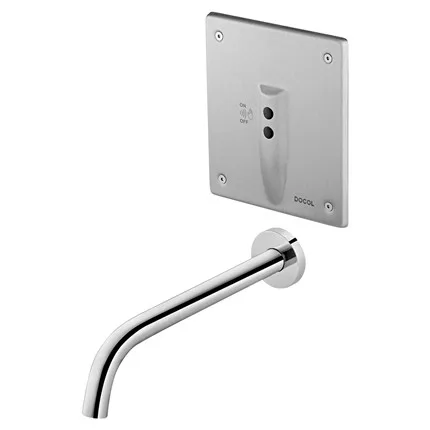 Torneira Docol Docoleletric Inox parede Embutida On/off