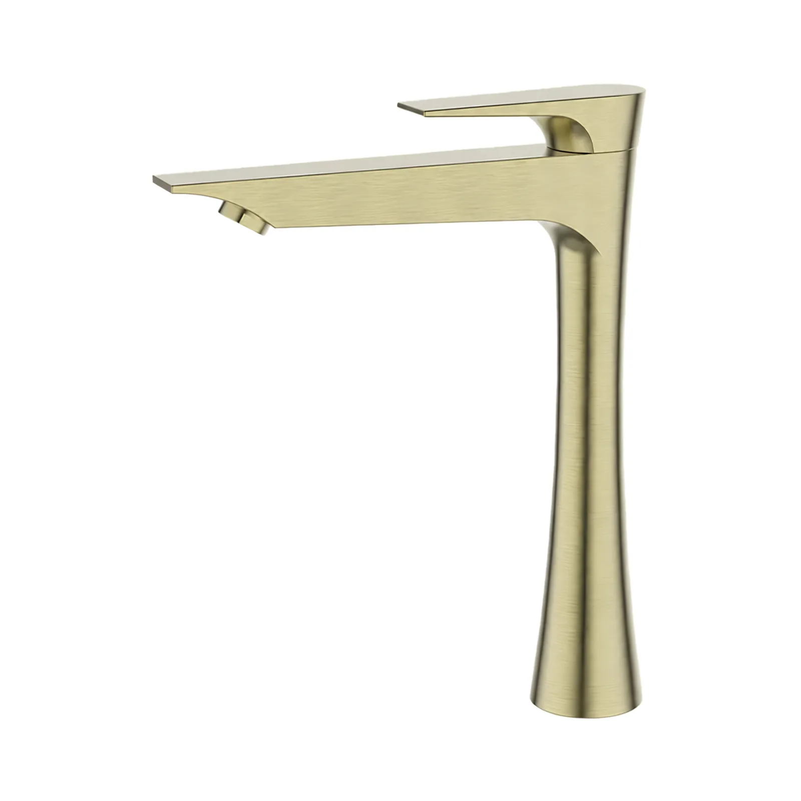 Torneira Água Fria Bica Alta Ouro Escovado Lexxa Bagno LX702OE
