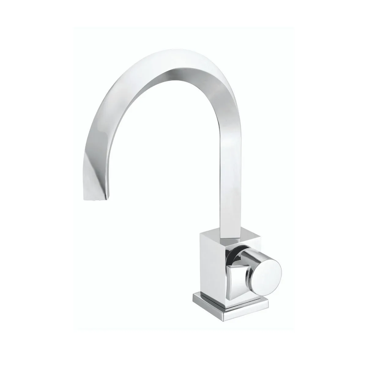 Torneira Meber Inverse C 240 Cromado para banheiro Mesa 1191 Bica Alta