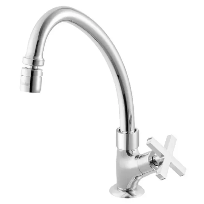 Torneira Ômega Meber cozinha bica móvel bancada 1173 C 28 BJ AA
