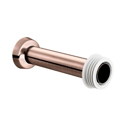 Tubo Docol 1 1/2 Cobre Escovado para Bacia Sanitária 25cm