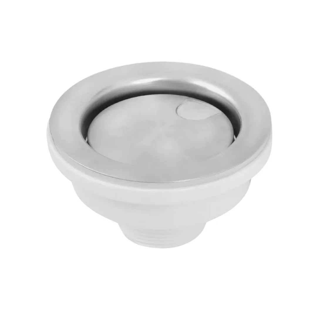 Válvula Tramontina 4.1/2 Para Cuba Prata