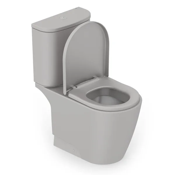 Vaso Sanitário Completo com Caixa Acoplada 3/6L Saída Vertical Neo Gris Roca
