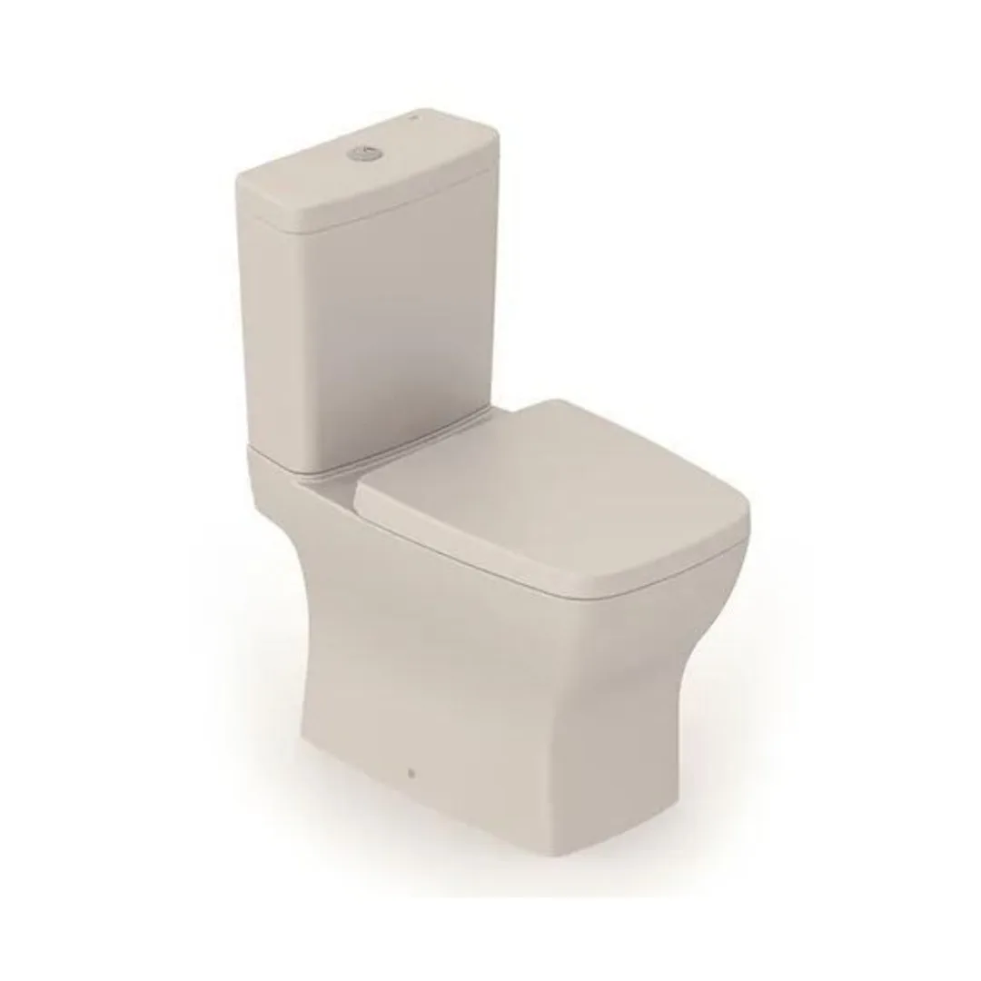 Vaso Sanitário Completo Roca Boss com Caixa Acoplada (Termofixo) Champagne